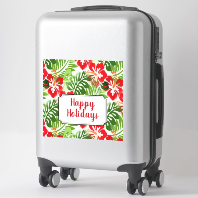 Happy Holidays Christmas Holiday Stickers PNG, Print & Cut, Stickers F –  SimplySnowDesigns