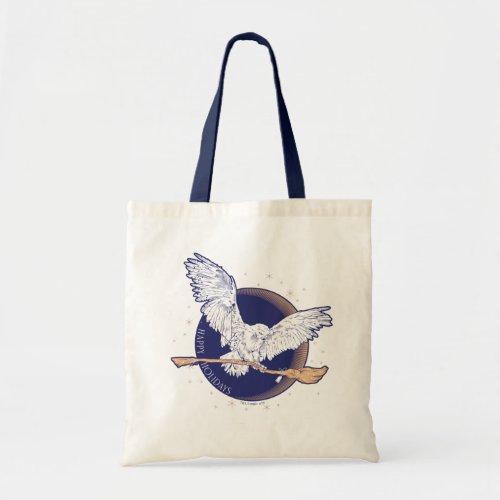 Happy Holidays Hedwig Delivery Tote Bag