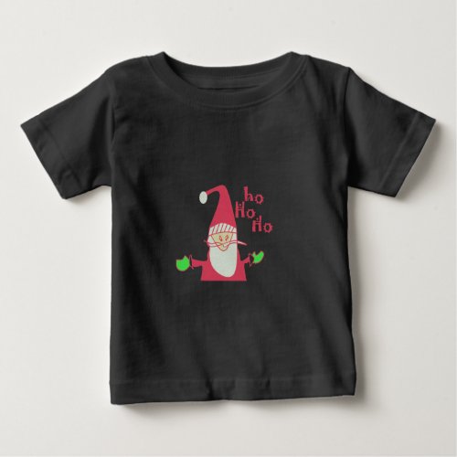 Happy Holidays Ho Ho Ho Merry Christmaspng Baby T_Shirt