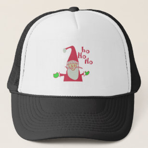 Happy Holidays Ho Ho Ho Merry Christmas Trucker Hat
