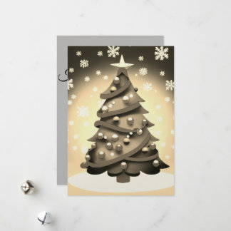 Happy holidays holiday card