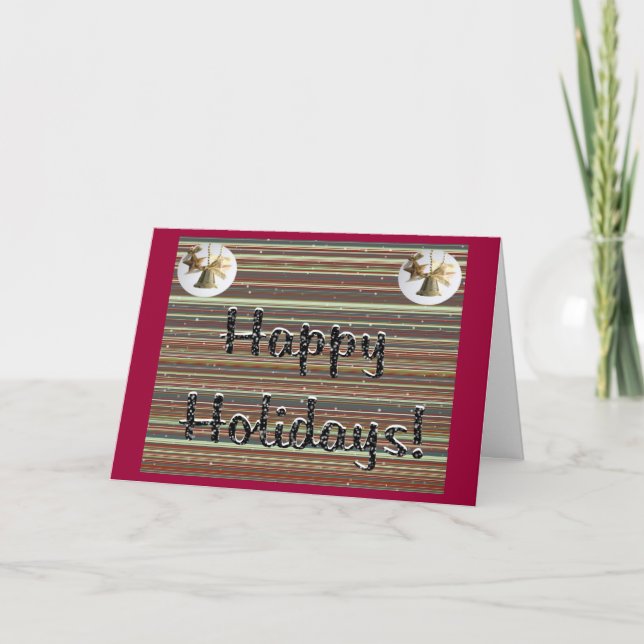 Happy Holidays Holiday Card (Front)