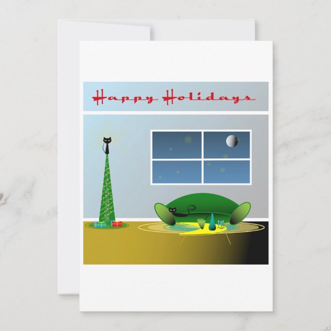 Happy Holidays  Holiday Card (Front)