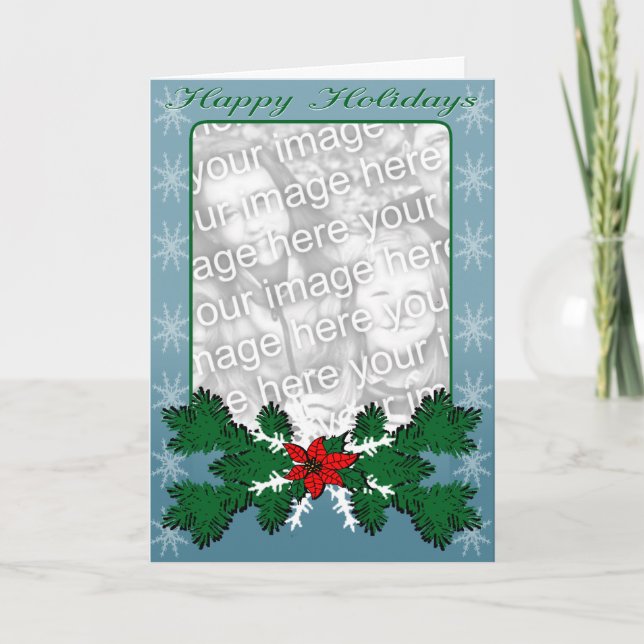 Happy Holidays Holiday Card (Front)