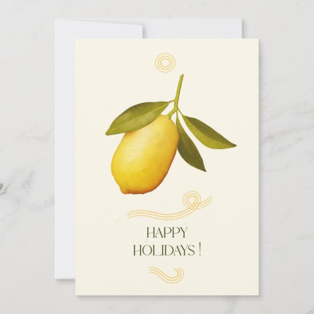 Happy holidays! holiday card (Front)