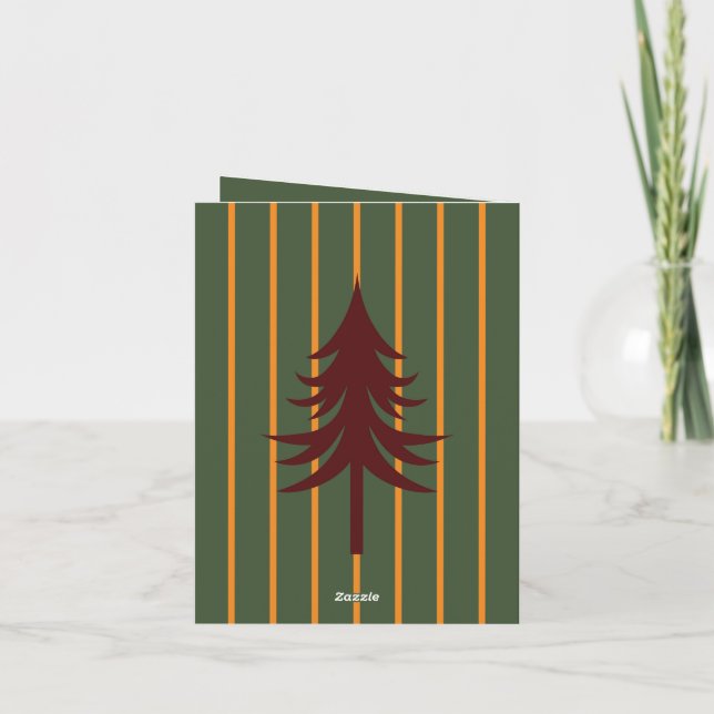 Happy Holidays Holiday Card (Back)