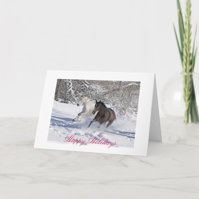 Happy Holidays Holiday Card (Front)