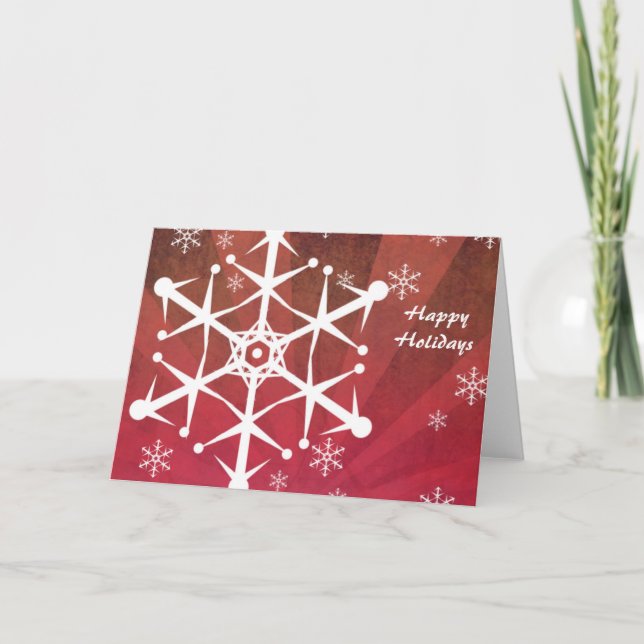 Happy Holidays Holiday Card (Front)