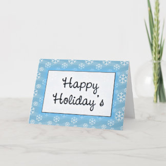 Happy Holiday's Holiday Card