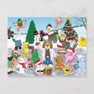 Happy Holidays! Holiday Postcard