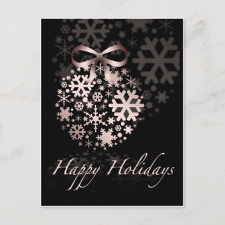 Happy Holidays Holiday Postcard