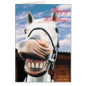 Happy Holidays Horse Cards (Front)