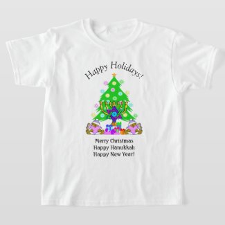 Happy Holidays Shirts and Gifts