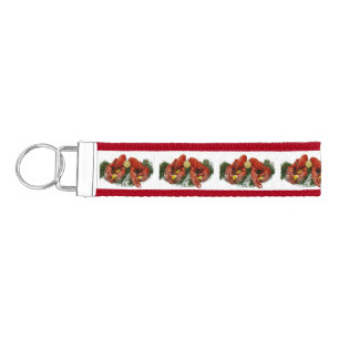 Happy Holidays Lobster Dinner Thunder_Cove Wrist Keychain