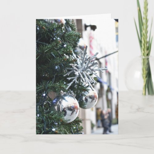 Happy Holidays London UK Christmas Festive Season Card