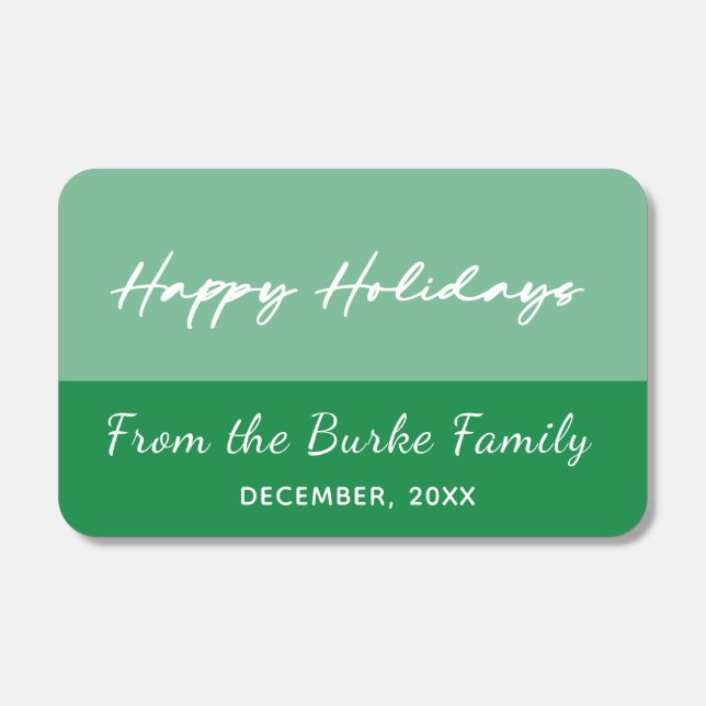 Happy Holidays  Matchboxes (Front)