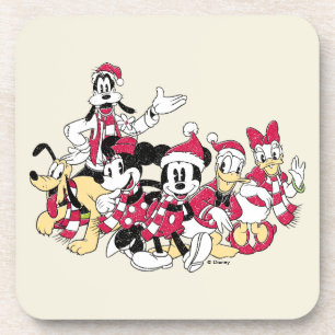 Happy Holidays   Mickey & Friends Christmas Cheer Beverage Coaster