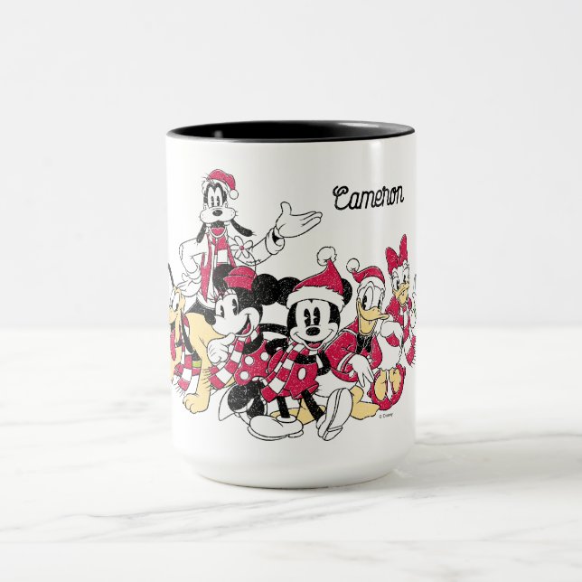 Happy Holidays | Mickey & Friends Christmas Cheer Mug (Center)