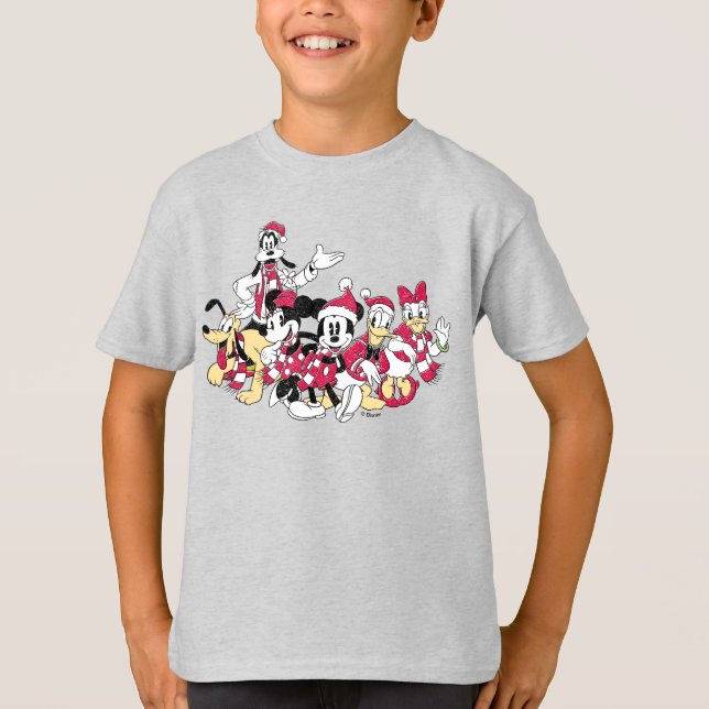 Happy Holidays | Mickey & Friends Christmas Cheer T-Shirt (Front)
