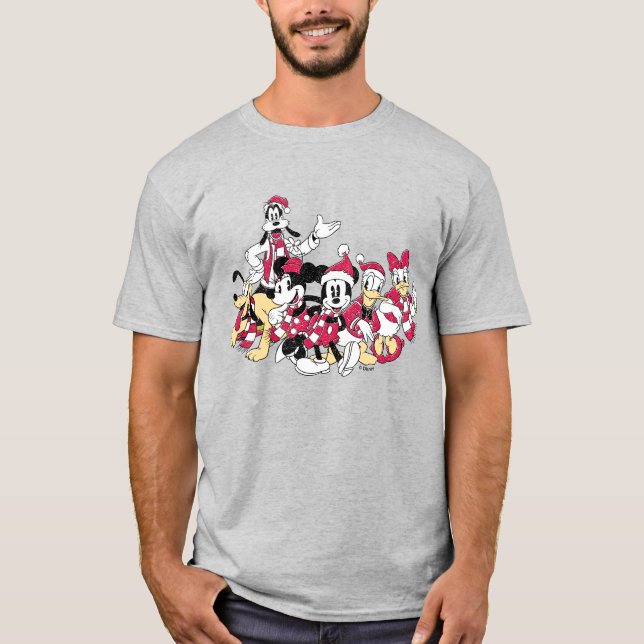 Happy Holidays | Mickey & Friends Christmas Cheer T-Shirt (Front)