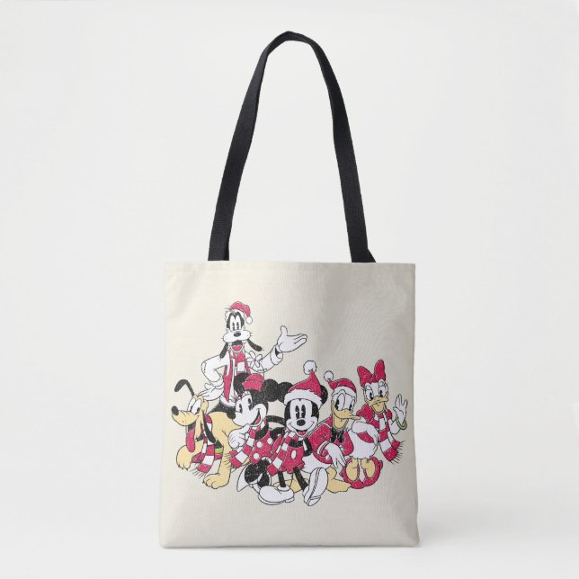 Happy Holidays | Mickey & Friends Christmas Cheer Tote Bag (Front)