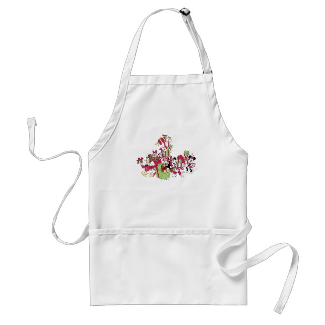 Happy Holidays | Mickey & Friends Christmas Gifts Adult Apron (Front)