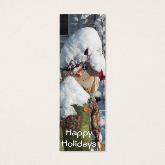 Happy Holidays Mini Business Card