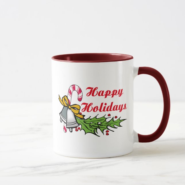 Happy Holidays Mug (Right)