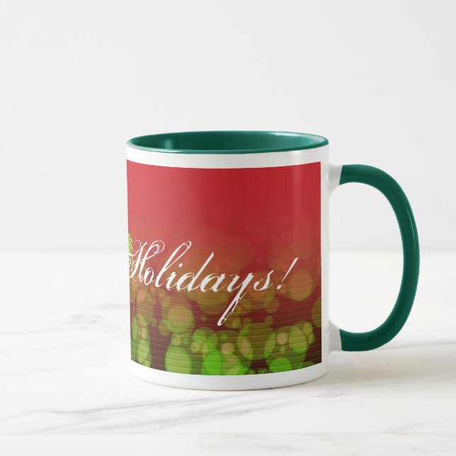 Happy Holidays Mug (Right)