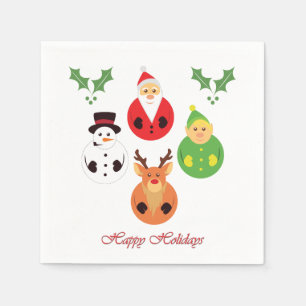 Happy Holidays! Napkins