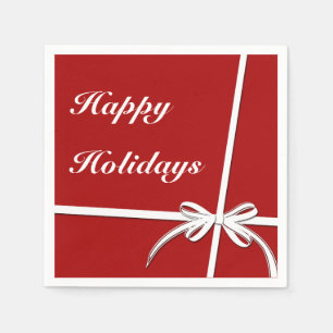 Happy Holidays Napkins