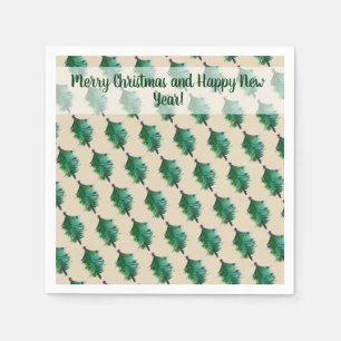 Happy Holidays  Napkins