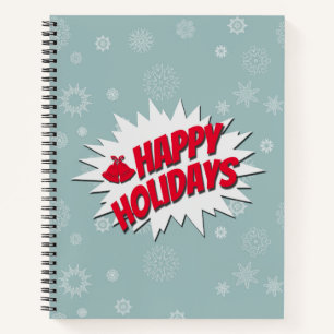 Happy Holidays Notebook
