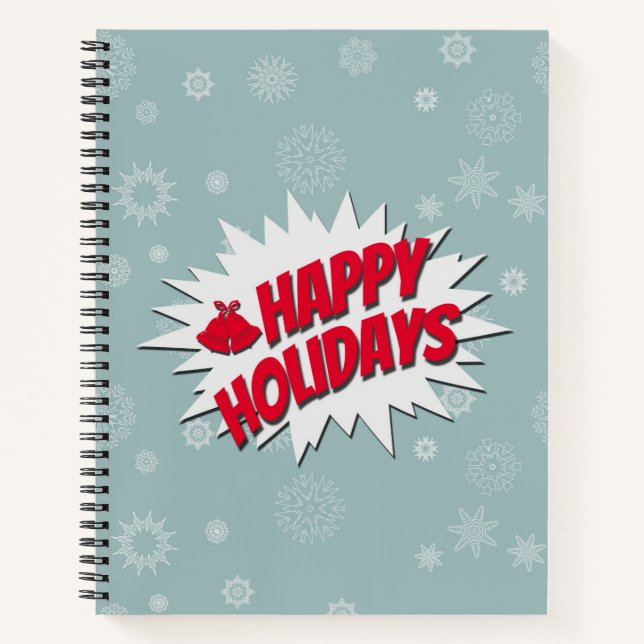 Happy Holidays Notebook (Front)