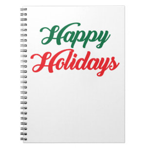HAPPY HOLIDAYS NOTEBOOK