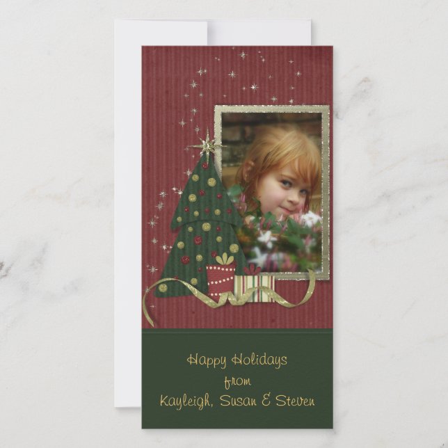 Happy Holidays Photo Card (Front)
