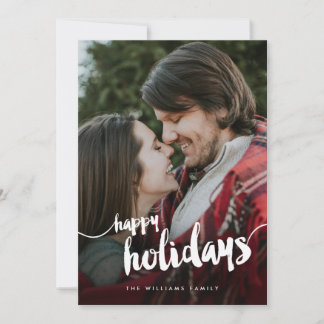 Happy Holidays Photo Card