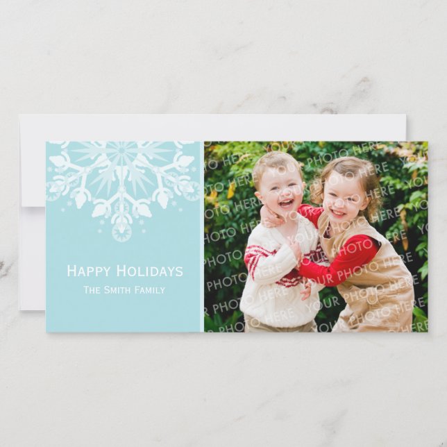 Happy Holidays Photo Card (Front)