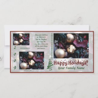 Happy Holidays Photo Card (3) - Use Your Photos