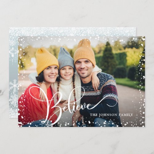 Happy Holidays PHOTO Christmas Greeting Holiday Card