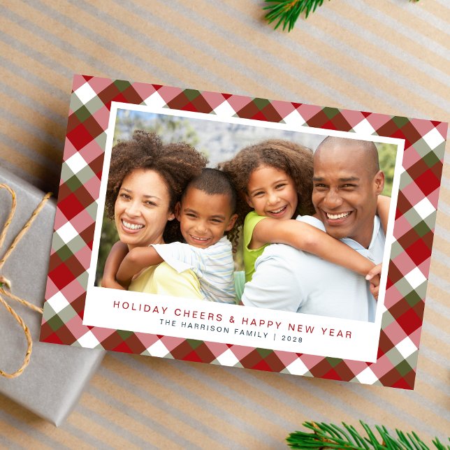 Happy Holidays Photo Christmas Holiday Card (Spread the love and joy of the season with your friends and family near and far)