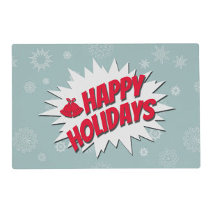 Happy Holidays Placemat