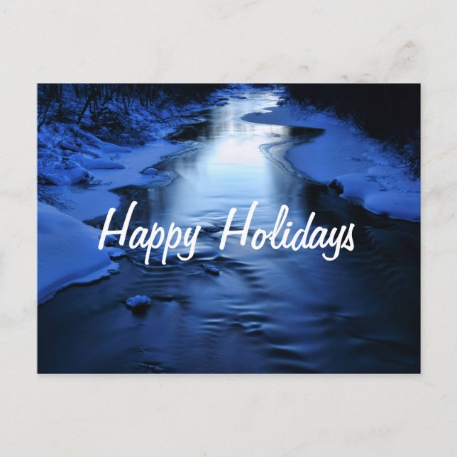 Happy Holidays postcard (Front)