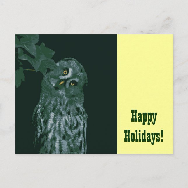 Happy Holidays! Postcard (Front)