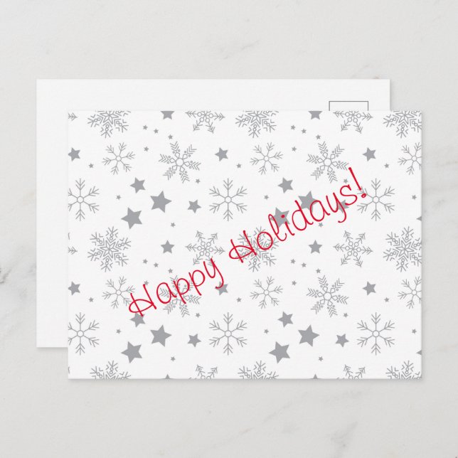 Happy Holidays Postcard (Front/Back)