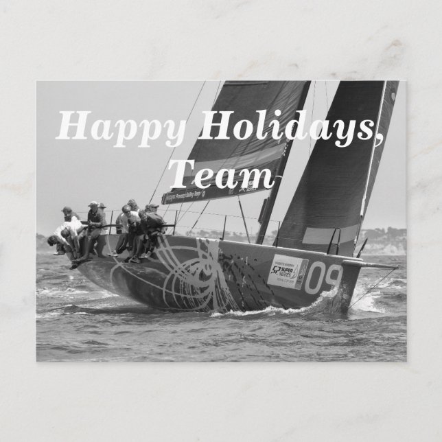Happy Holidays postcard (Front)