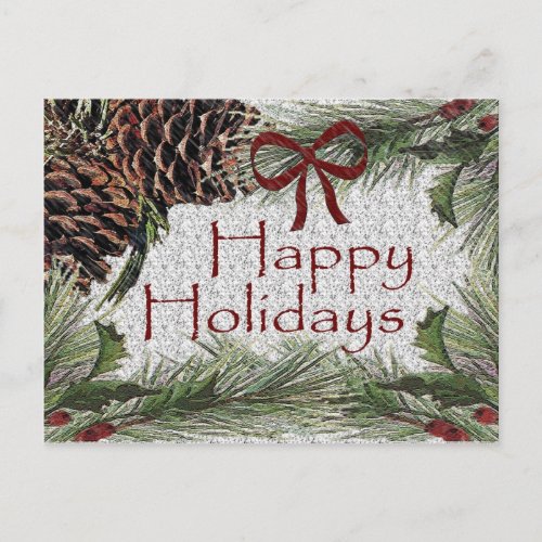 Happy Holidays PostCard