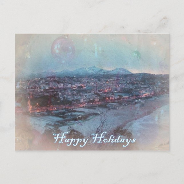 Happy Holidays Postcard (Front)