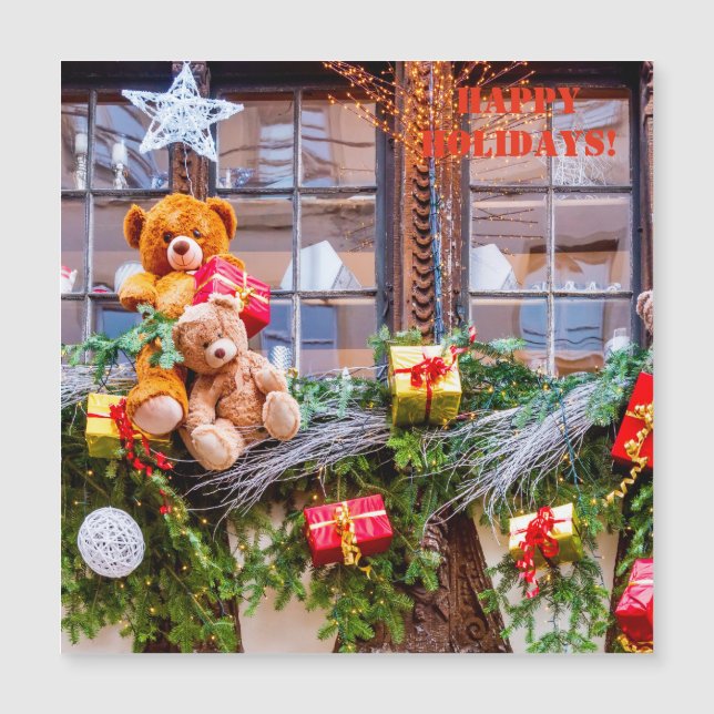 Happy  holidays postcards, (Front)