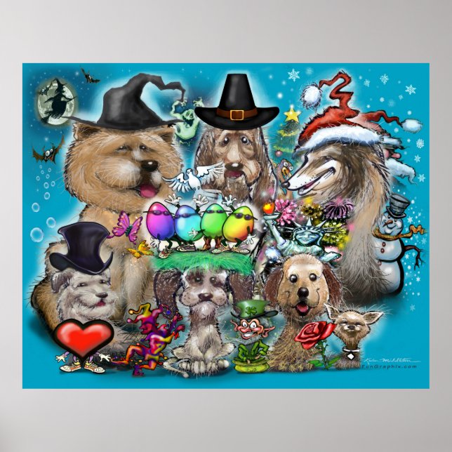 Happy Holidays Poster (Front)